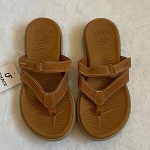 COFACE Brown Casual Sandals